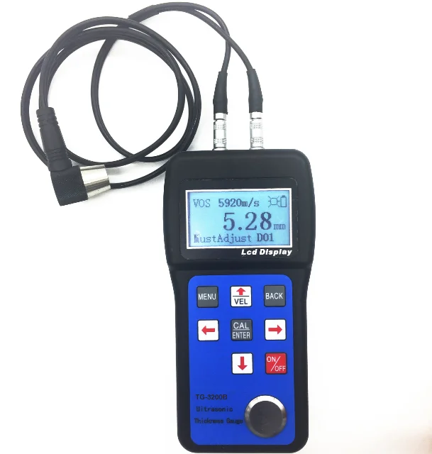 TG3200B 0.28~600mm LED backlight Metal Steel Ultrasonic Thickness Gauge