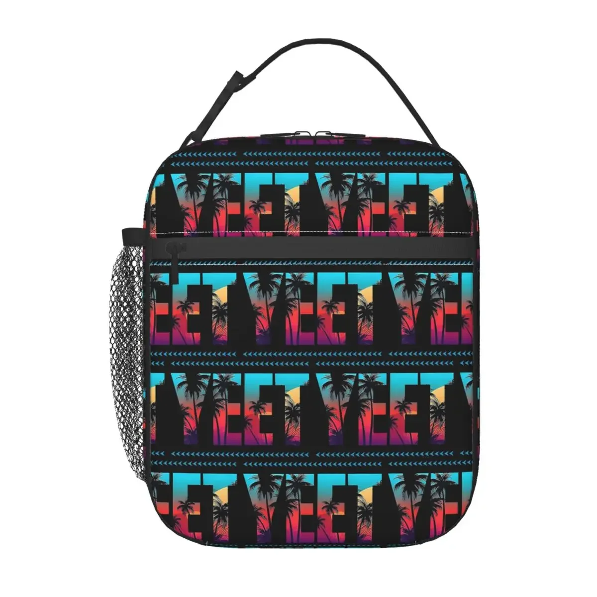 Coconut Photo Jey Uso Yeet Insulated Lunch Bag for Women Children Leakproof Food Boxes Thermal Lunch Box Tote