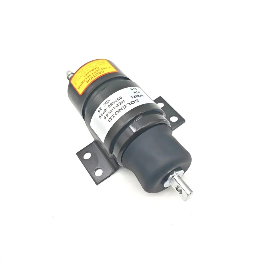 Excavator Parts ME040145 Shutdown Switch Kato Generator Set Shutdown Solenoid Valve 053400-0745