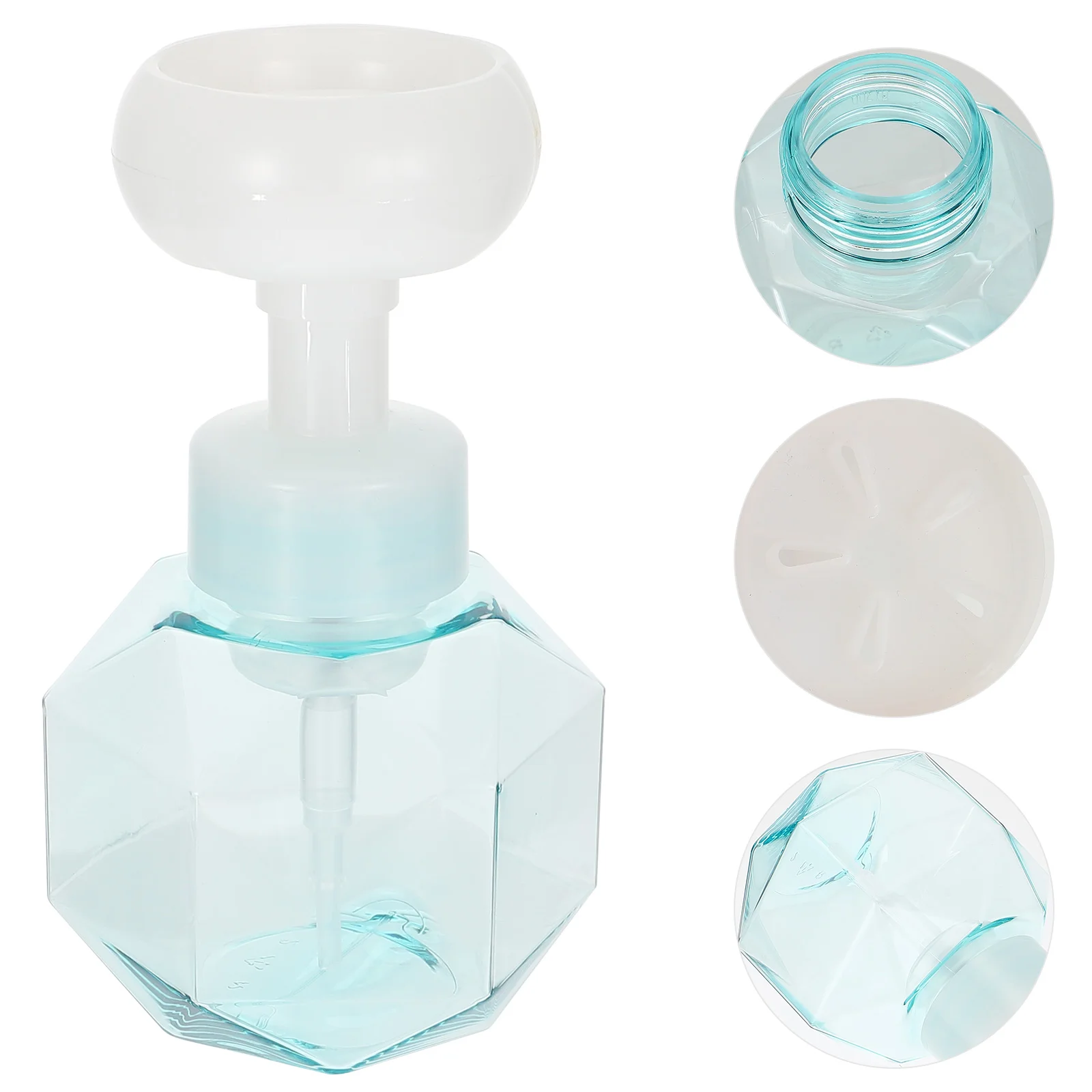 Flower Sparkling Bottle Foaming Cup Bubble Maker Mousse Feeding Former Milk Bubbler Top Pp Material Baby Soap