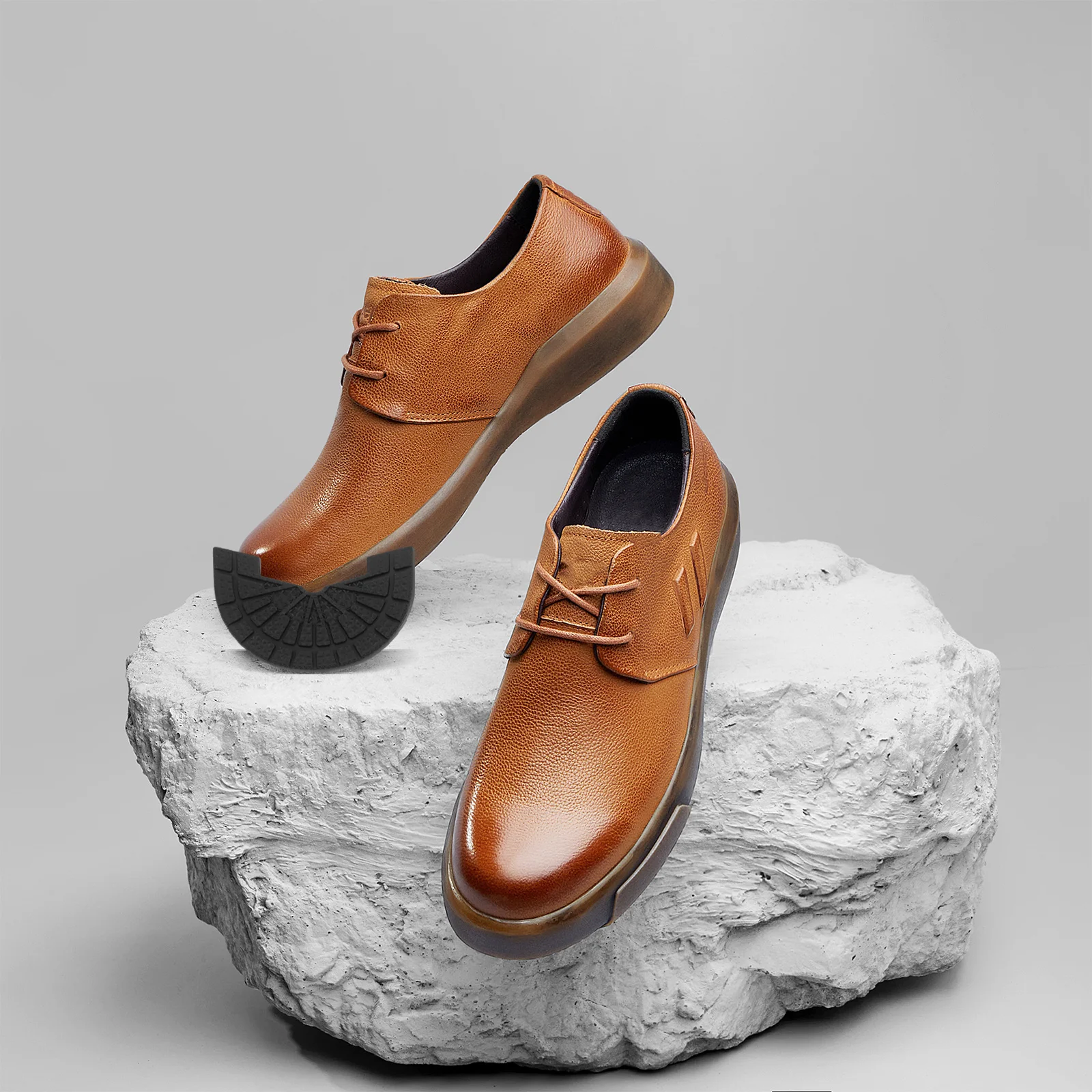 Almohadilla para suela de talón a prueba de desgaste, reparación de zapatos de goma de alta densidad para zapatillas, botas, Protector de suela de tracción mejorado, 1 par