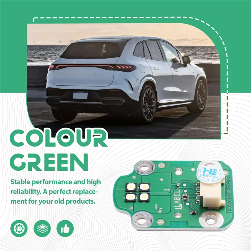 

L10A LED Light Car Headlights DRL Source Ballast Circuit Board Chip For Mercedes Benz C Class W205 2015-2018