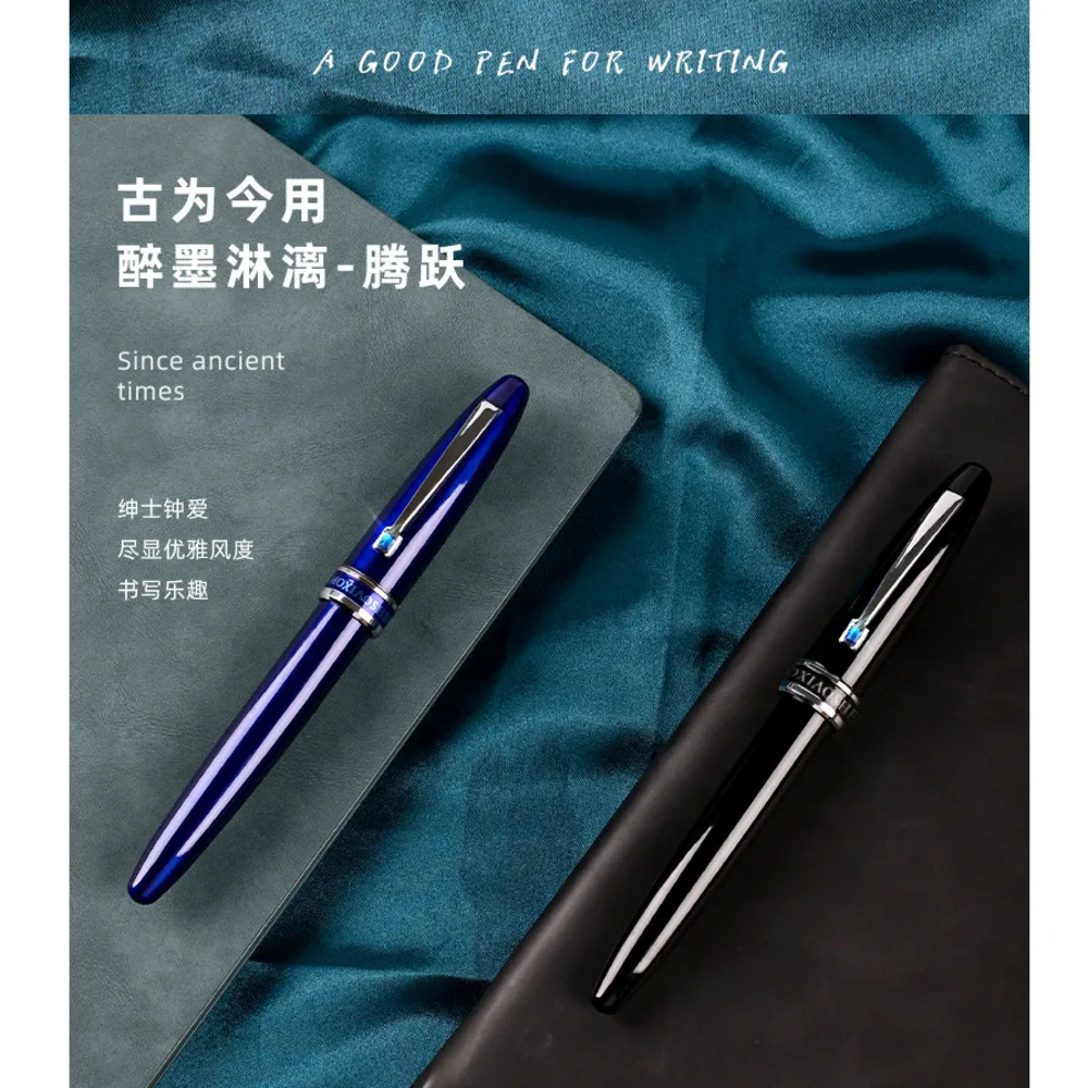 

Легкая роскошная металлическая авторучка серии Blue Diamond, подарок для взрослых, тренировочная ручка