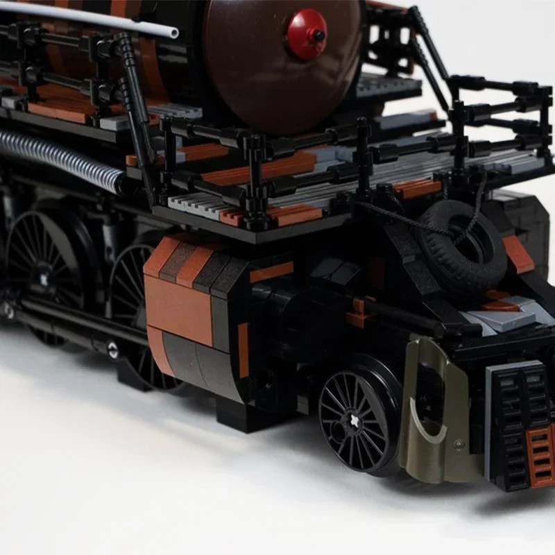 Moc Creative Expert أورورا قاطرة مترو 2033 الخروج اللبنات القطارات المسارات نموذج سيارة لعبة الطوب للأطفال الحاضر