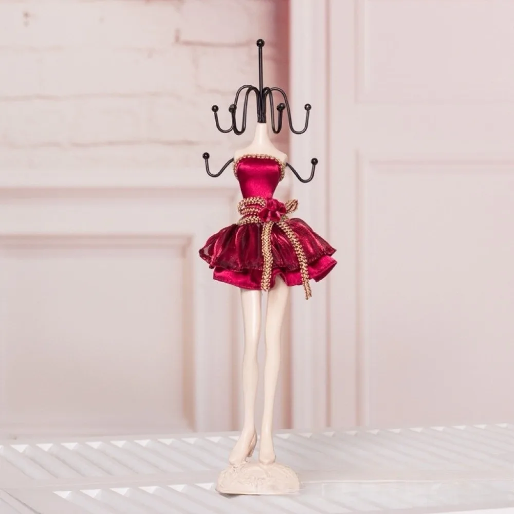 

Sofa Necklace Mannequin Display Stand Dress High-heeled Shoes High Heels Jewelry Display Rack Luxury Lace