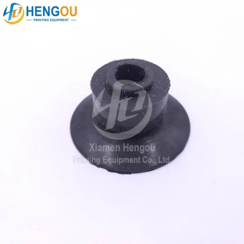 Ventouse en caoutchouc noir, taille 33x19x7mm