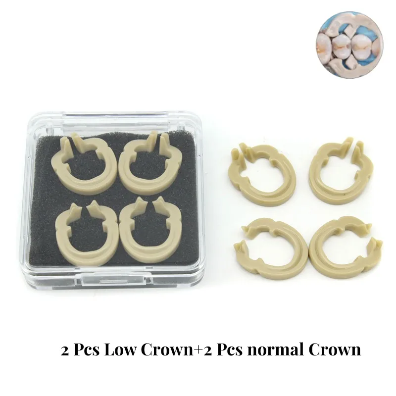 4pcs Dental Rubber Dam Clamps Kit Resin Rubber Barrier Clip Materials Treatment Tooth Tool Dentistry tools