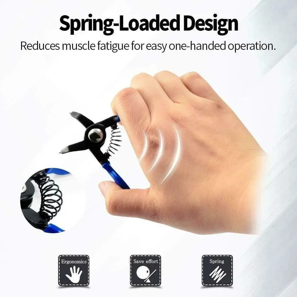 4Pcs Mini Circlip Pliers Set Right Angled Beak Portable Snap Ring Ext Int Repair Engine Tool Replacement Set