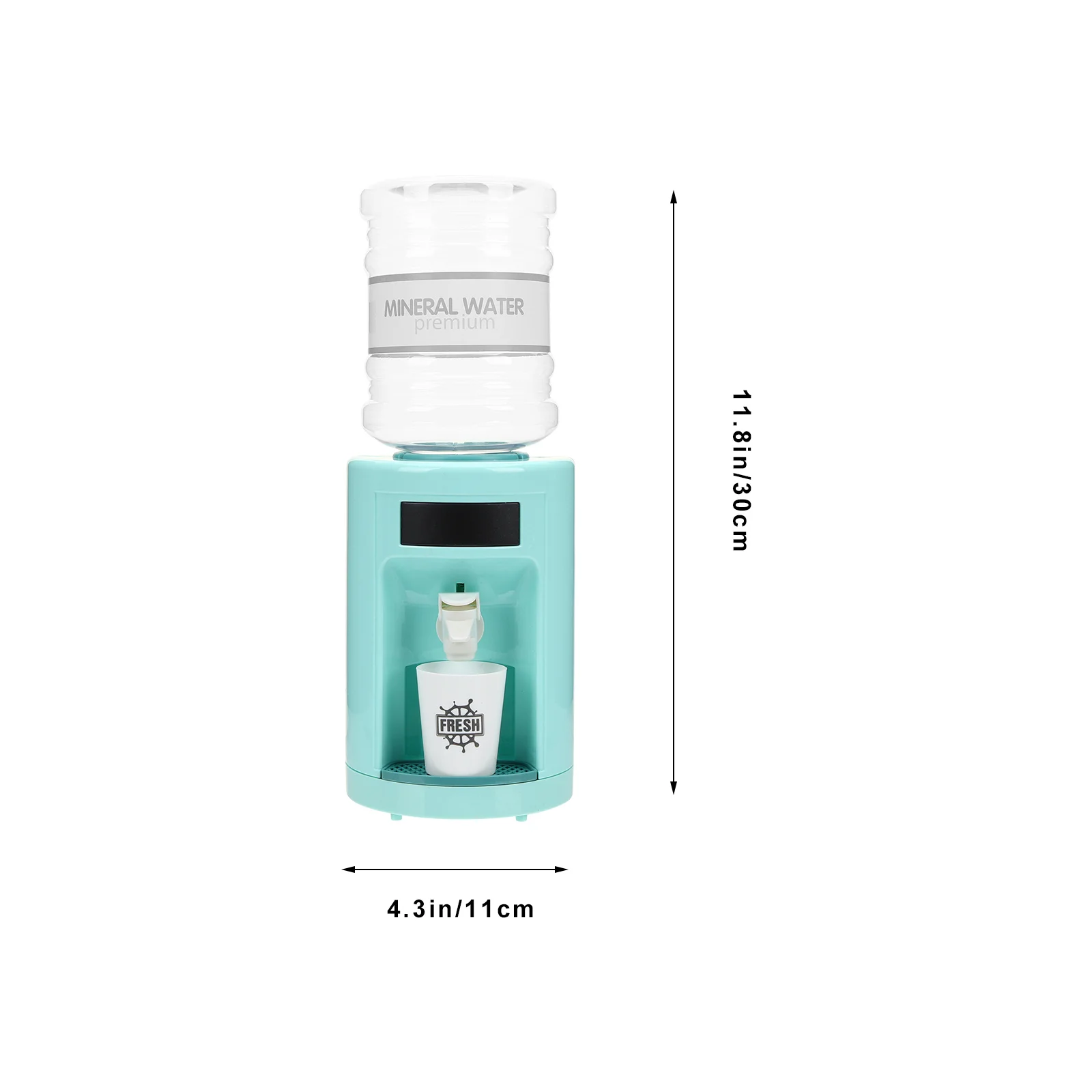Mini Wasserspender Spielzeug Kinder Spielhaus Trinkbrunnen Geburtstagsgeschenk Cartoon Kunststoff Küche Simulation Pretend