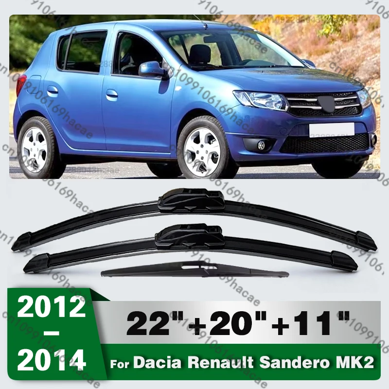 For Dacia Renault Sandero MK2 2012 - 2014 2013 Windshield Windscreen Window 22