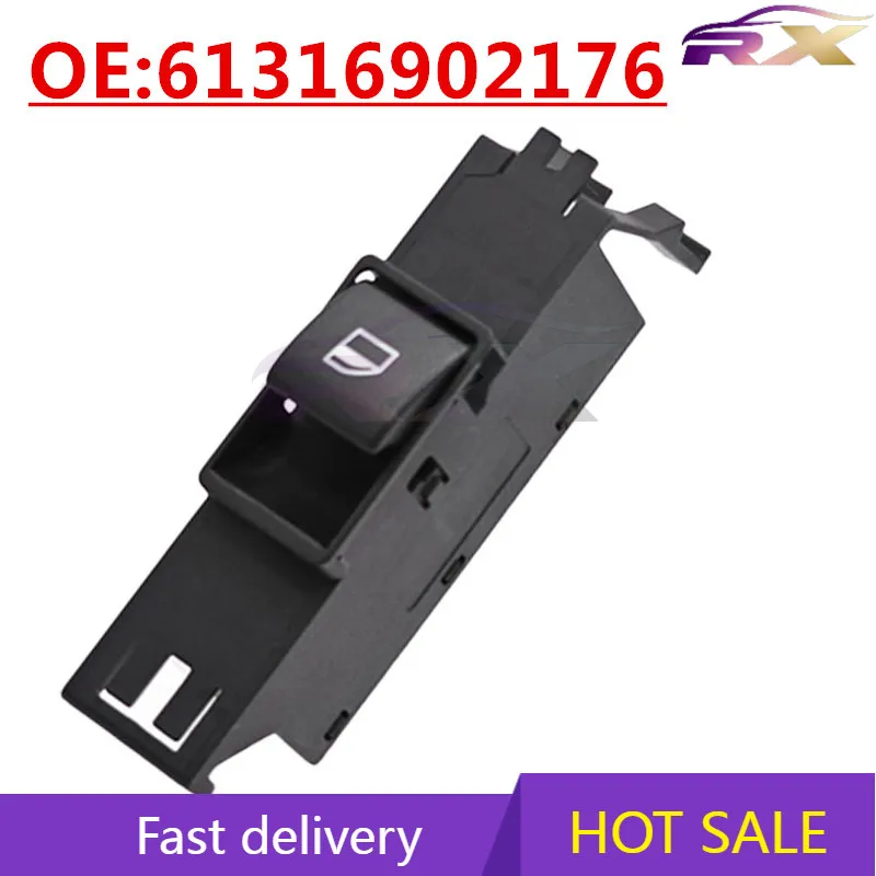 

OEM:61316902176 Suitable for BMW 323i 325i 330i Power window glass lifter single switch