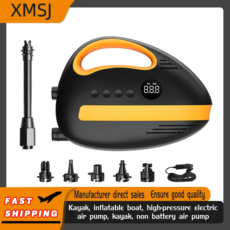 Kayak, inflatable boat, high-pressure electric air pump, kayak, non battery air pump