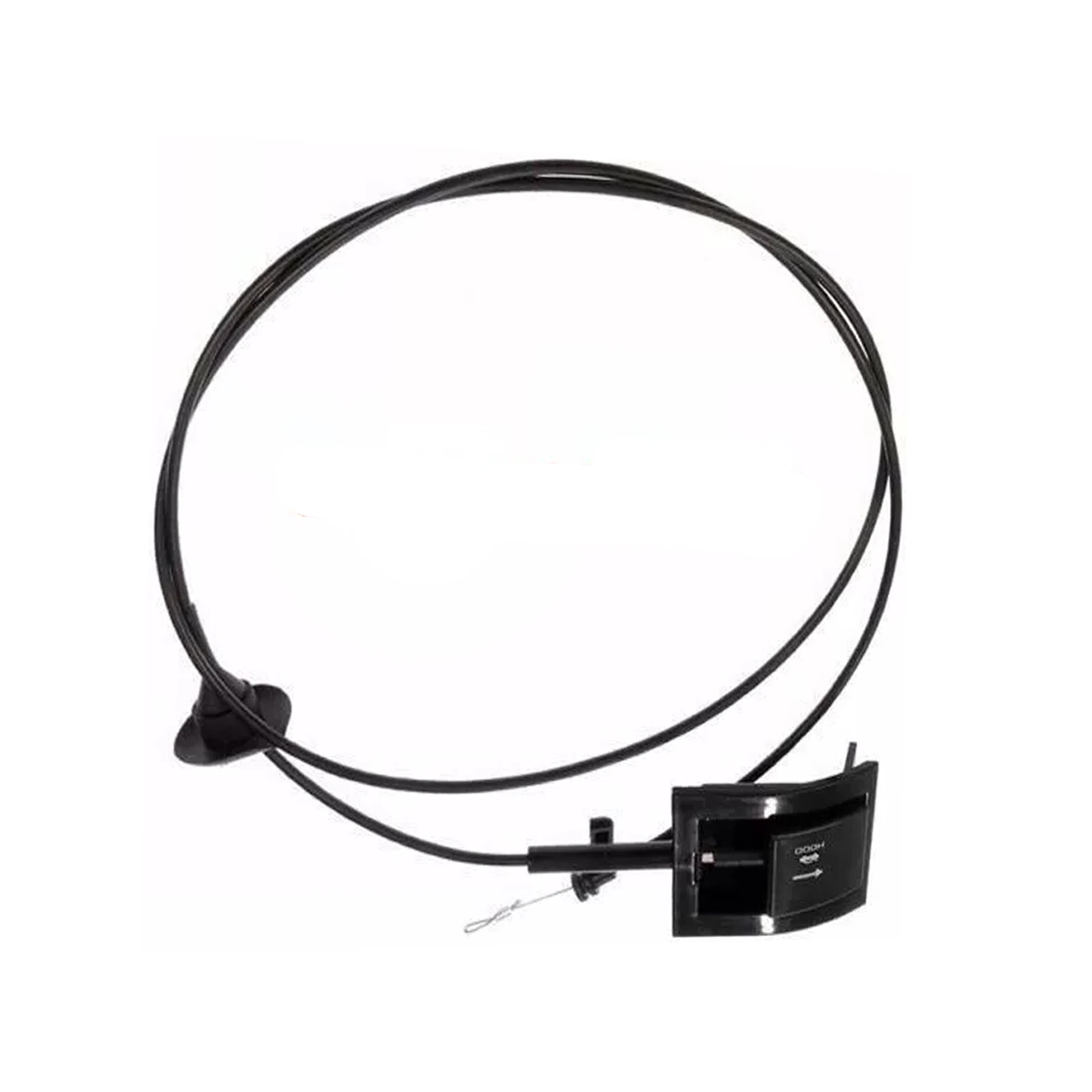 

Кабель для прямой замены, как показано на рисунке, трос для освобождения капота, изготовленный из качественных материалов, замена поврежденных деталей, сборка из 1 частей