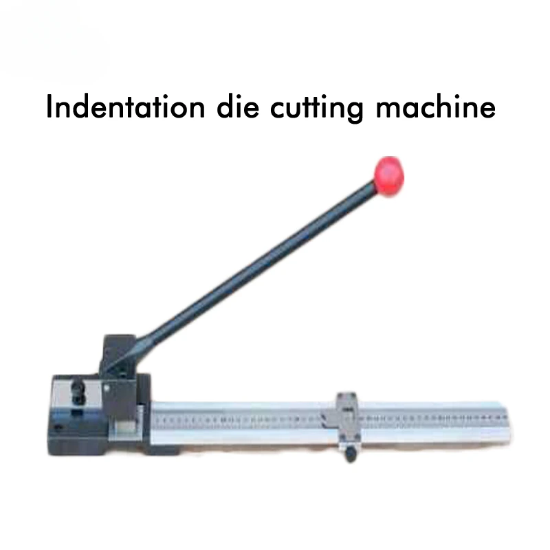 Indentation cutting machine hand indentation die cutting machine indentation scissors machine