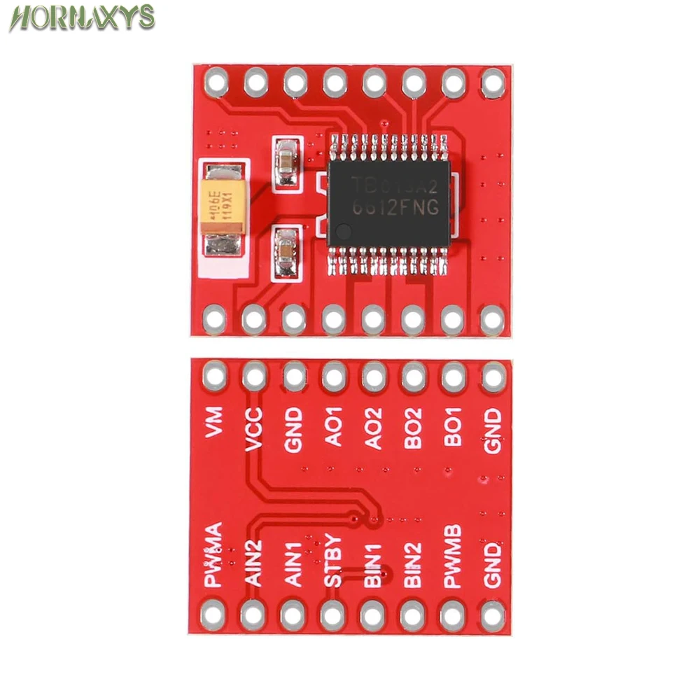 10 قطعة TB6612 DRV8833 موتور تيار مباشر لوحة للقيادة وحدة المزدوج موتور سائق 1A TB6612FNG متحكم أفضل من L298N