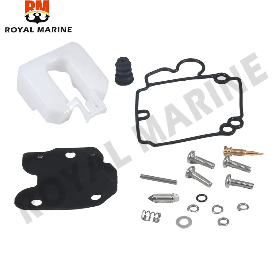 8542561 Carb Carburetor Repair Kit 600-14 for Mercury Mariner Mercruiser 25HP 30HP 40HP 50HP 60HP Outboard Motor replaces parts