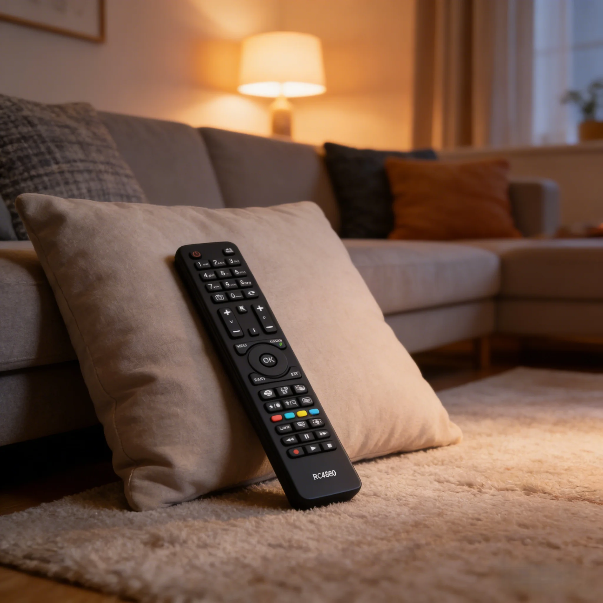 

RC4860 Smart TV Remote Control for Hitachi Telefunken 32TFNSFVPFHD42HXT12U PXPE