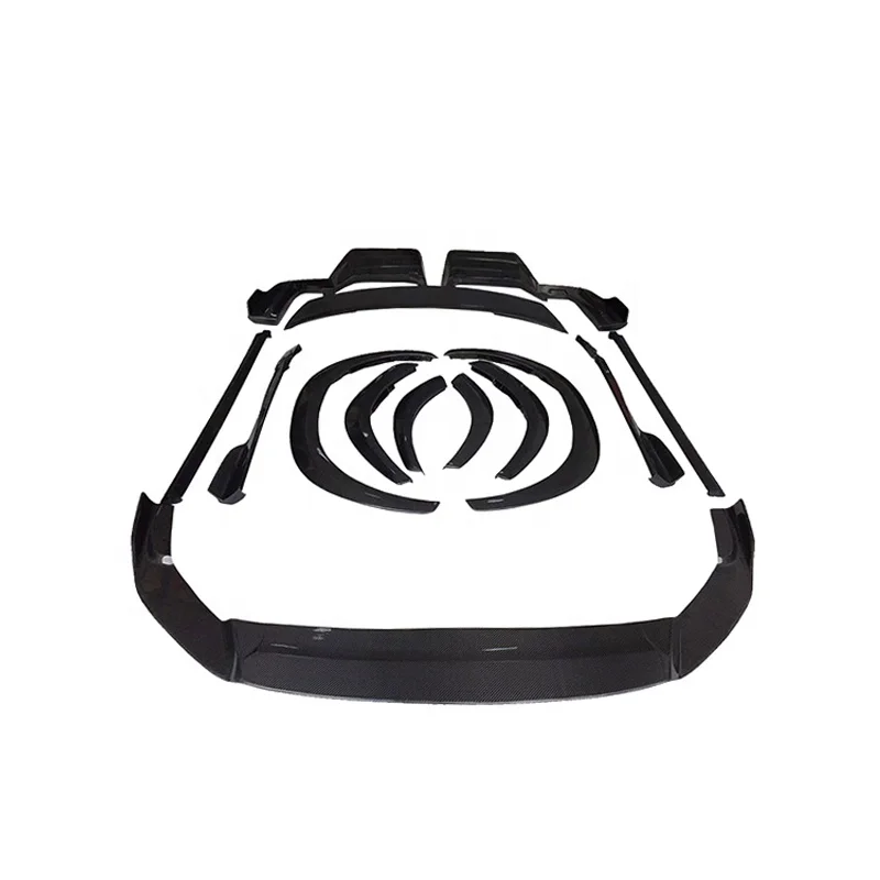 

Factory Direct Carbon Fiber Car Body Kits with Front Lip Rear Lip Side Skirts Spoiler Wheel Trim for Lexus NX 200 300h 2018-2020