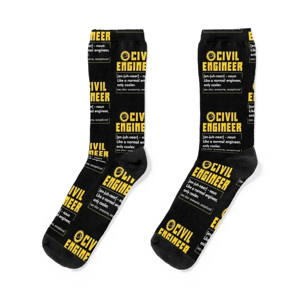 

CIVIL ENGINEERING: Civil Engineer Definition Socks ankle hip hop Climbing Socks Men Women's