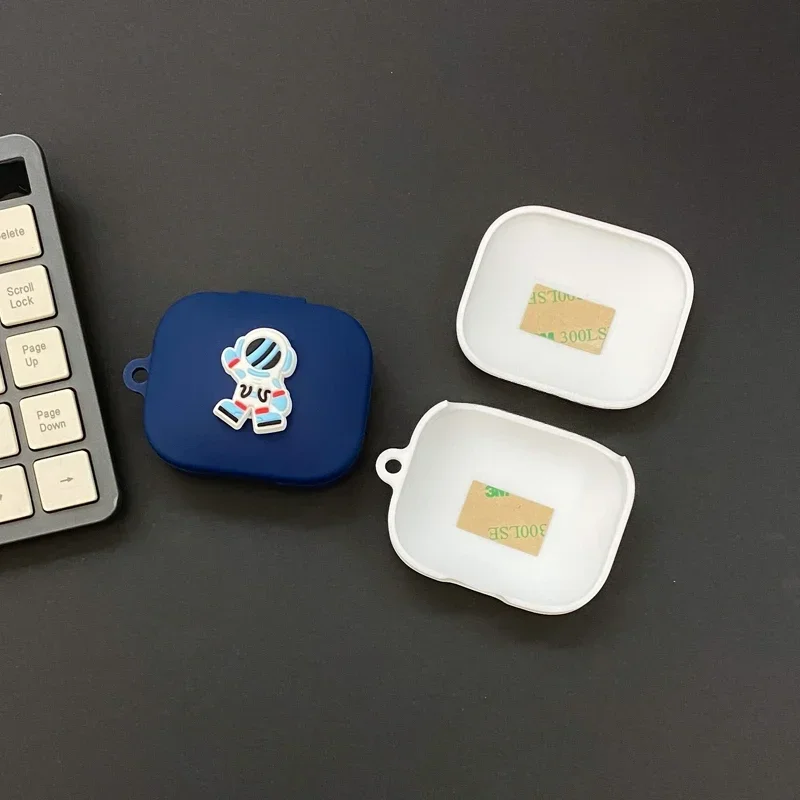 Funda de silicona para SoundPEATS GoFree 2 / Wings 2 / Life Lite, carcasa de dibujos animados para auriculares SoundPEATS Life Lite, funda de astronauta