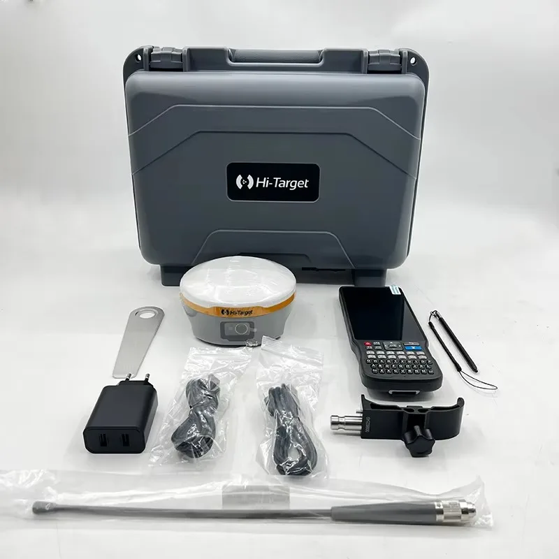 Selling Hi-Target V600L Laser RTK Multi-GNSS IP68 -45~75 Overseas Genuine Version Upgradable  Support Google Maps