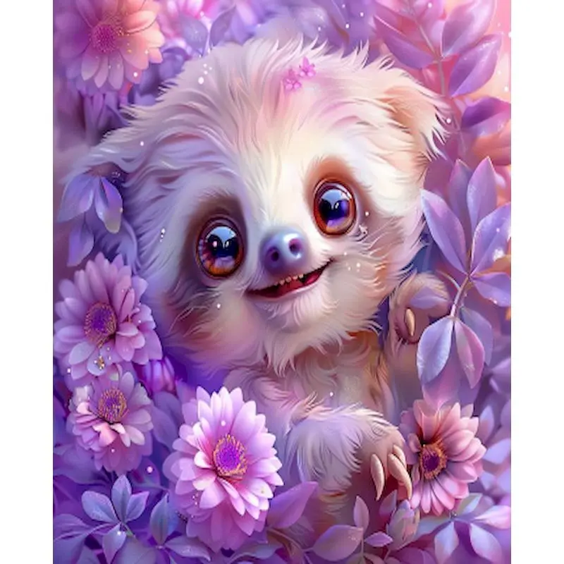 SDOYUNO Diamond Painting Koala Full Round Animal 5d Diy Diamond Art Embroidery Rhinestones Picture Mosaic Wall Decor