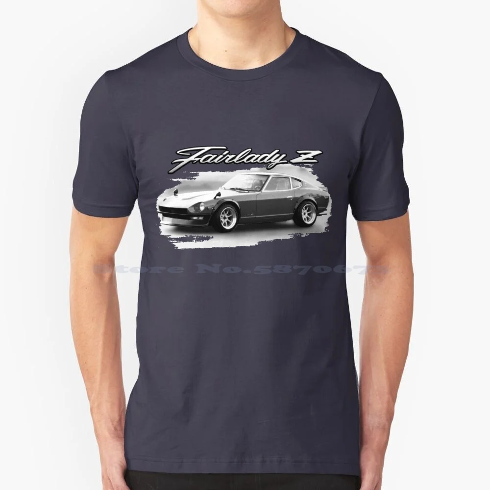 Fairlady Z Datsun T Shirt 100% Cotton Tee Fairlady Z 260z 280z 240z Datsun Z Z