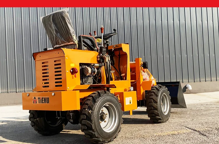 Maßgefertigter TN-904 Diesel-Lader Ausgestattet mit einem 18-25 PS starken Motor Geeignet für Vielfältige Aufgaben Mini-Lader – Detail 8