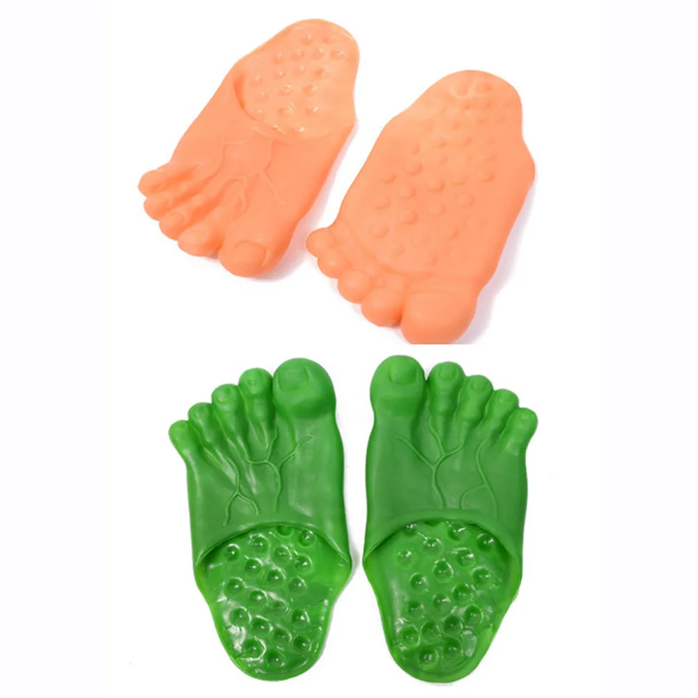Scary Creative Halloween Slippers for Adults & Kids – Masquerade Party Costume Props & Festive Accessories
