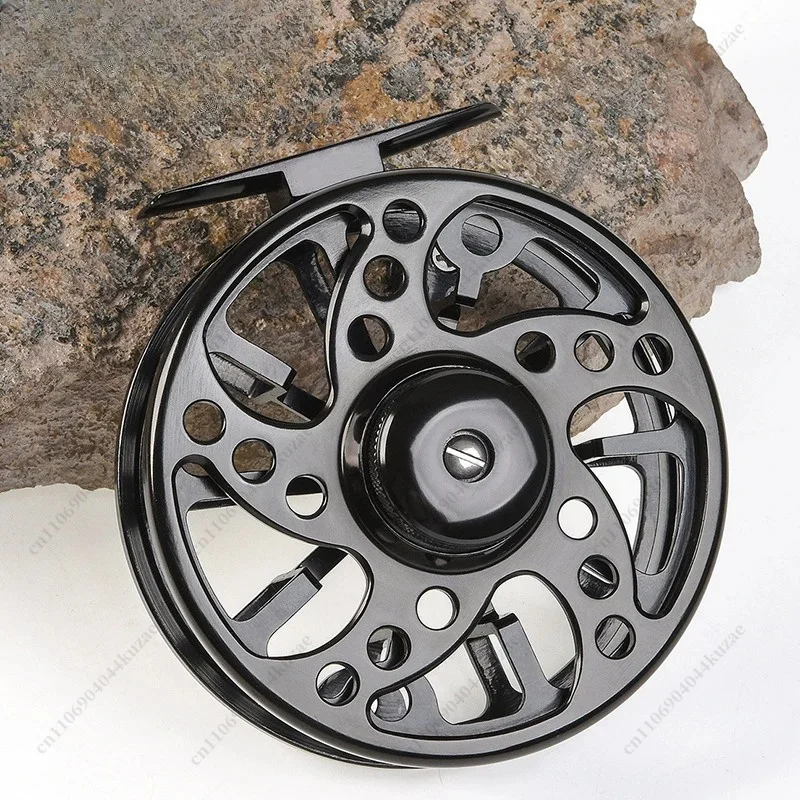 All-aluminum Alloy Fishing Reel Lightweight Left Right Interchangeable Brake Ice Fishing Wheel