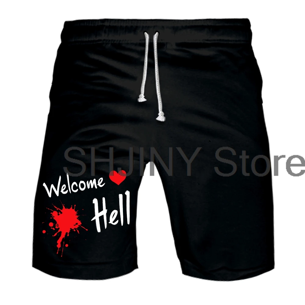 Touhou Project Hecatia Lapislazuli Anime Sweatshorts Women Men's Running Shorts Basketball Pants Cosplay Outdoor Sportwear