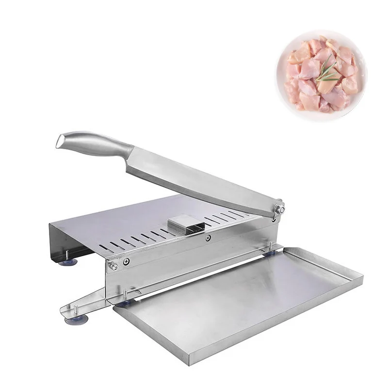 

Manual Frozen Meat Bone Saw Cutting Chopping Cutter Machine Chicken Leg Cutter Fish Ribs Bone Guillotine Cut Machine