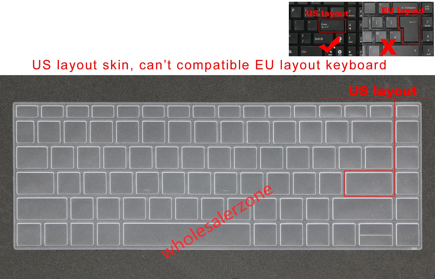 US Keyboard Skin Cover for HP Zbook Studio G7 G8 mobile Workstation EliteBook Folio 1040 G3 HSTNN-Q99C,EliteBook X360 1040 G7 G8