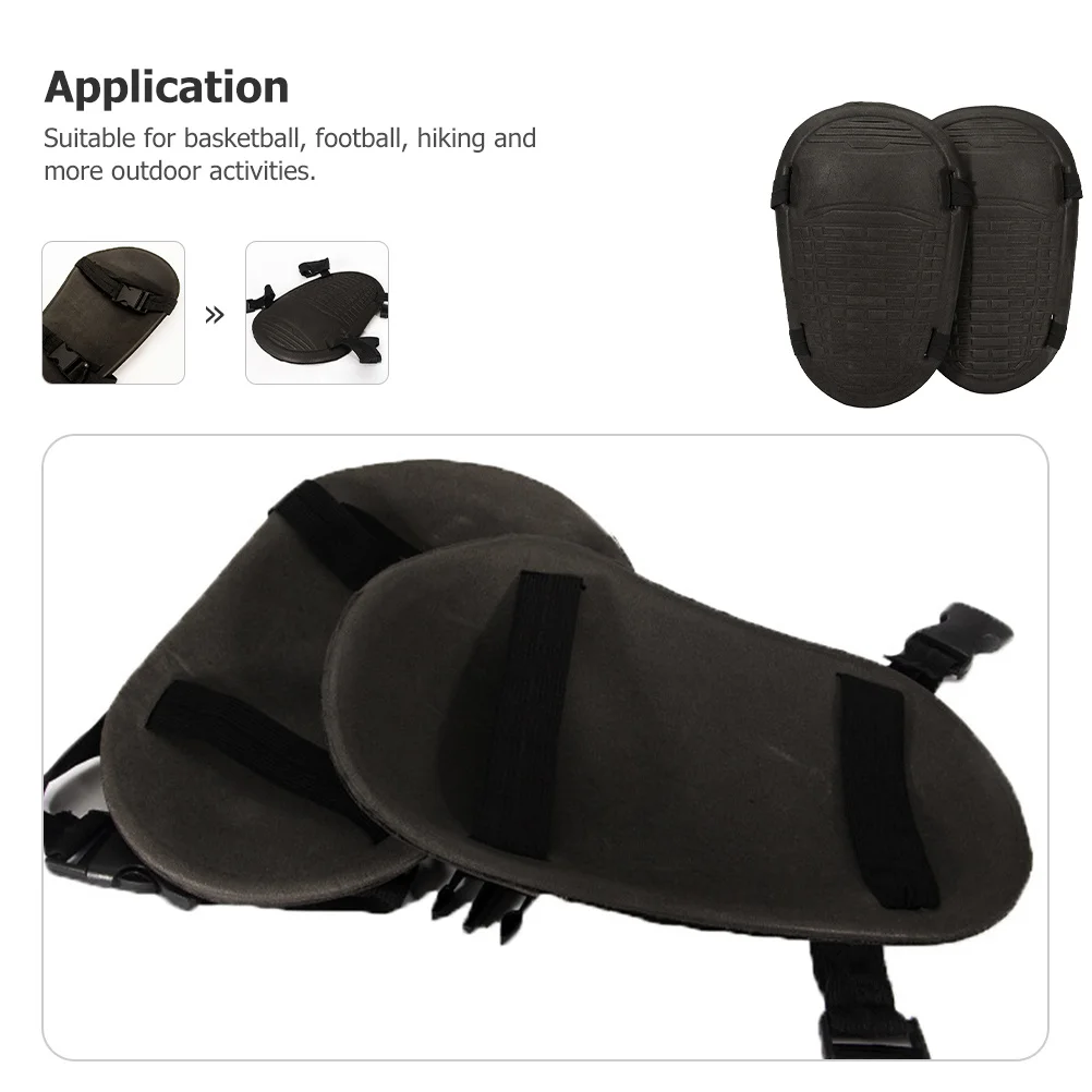 

1Pair Thick Eva Knee Brace Outdoor Protective Knee Pad Sports Support for Hiking Basketball Football