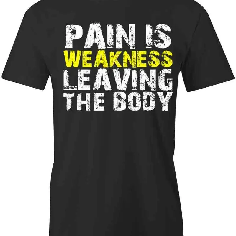 

WEAKNESS LEAVING THE BODY T Shirt d Cotton S1BSA691
