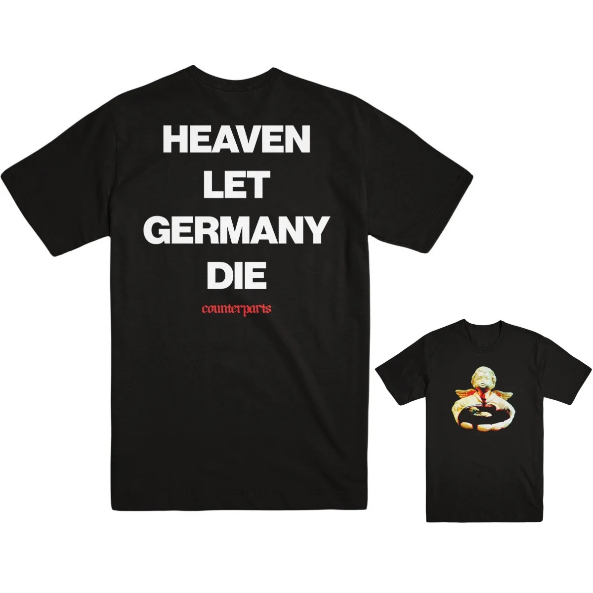 Coffin COUNTERPARTS Band T-Shirt Cotton Graphic Tee Men Women Summer Streetwear