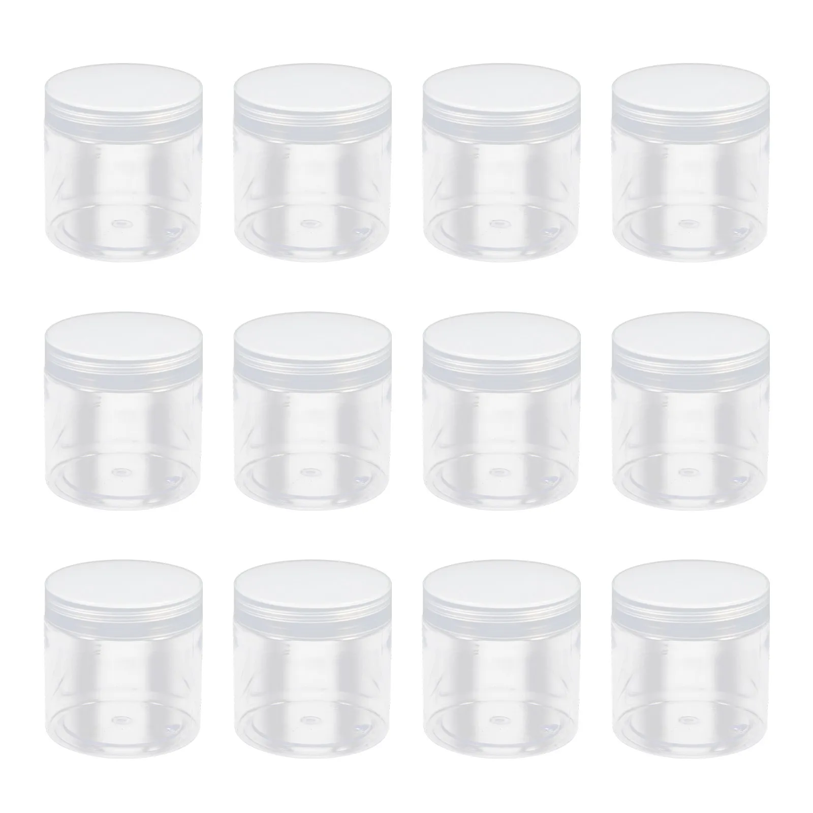 20個入り多機能プラスチックボトル-食品保存用-キッチンシリアルホルダー-穀物ボトル-ドライフルーツ容器-スナック密封容器