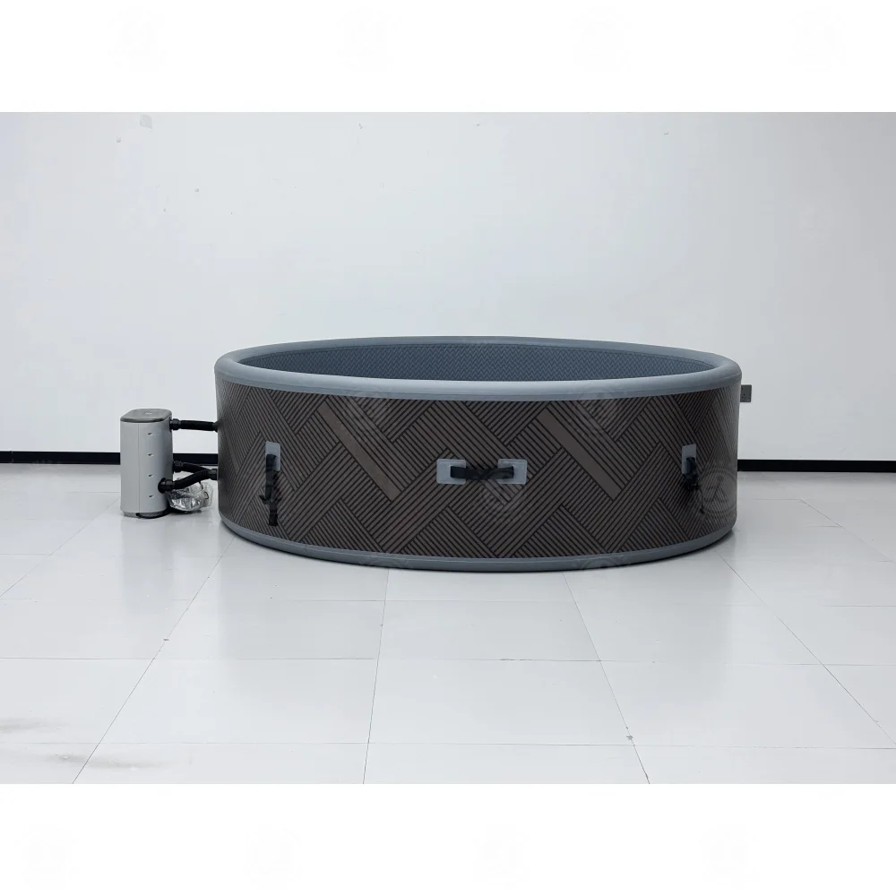 STLF كبير في الهواء الطلق أحواض سبا قابلة للنفخ المحمولة الباردة يغرق حوض الاستحمام سبا حوض استحمام ساخن حمام الجليد أحواض الاستحمام الهواء النفاثة أحواض سبا ساخنة #4