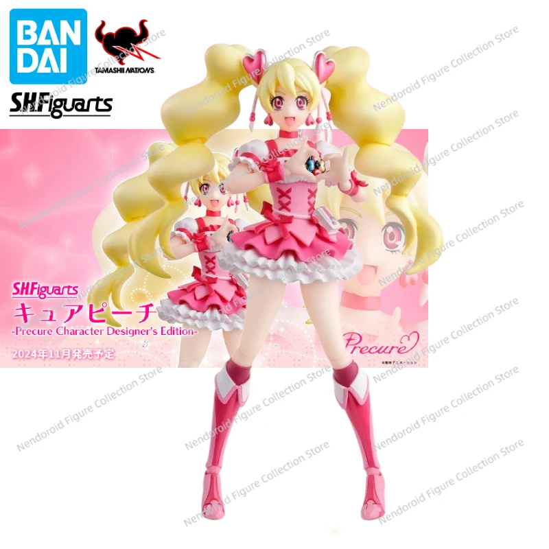 

Bandai S.H.Figuarts SHF CURE PEACH-Precure Character Designer's Edition Animation Action Figure Model Collection Hobby