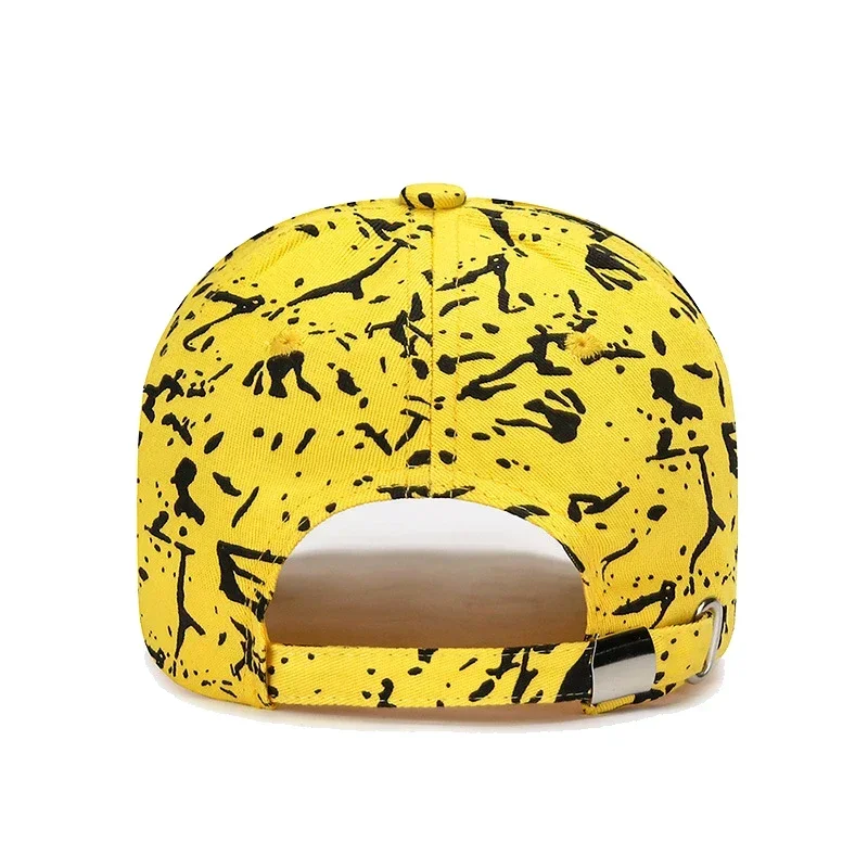 Gorra de béisbol Unisex, visera clásica, estilo grafiti, 5 colores, Unisex