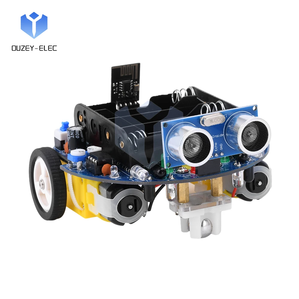 Machine Vision Programming Fully Automated Robot DIY Kit Ultrasonic Obstacle Avoidance Graphical Programming Robot Practice Tool