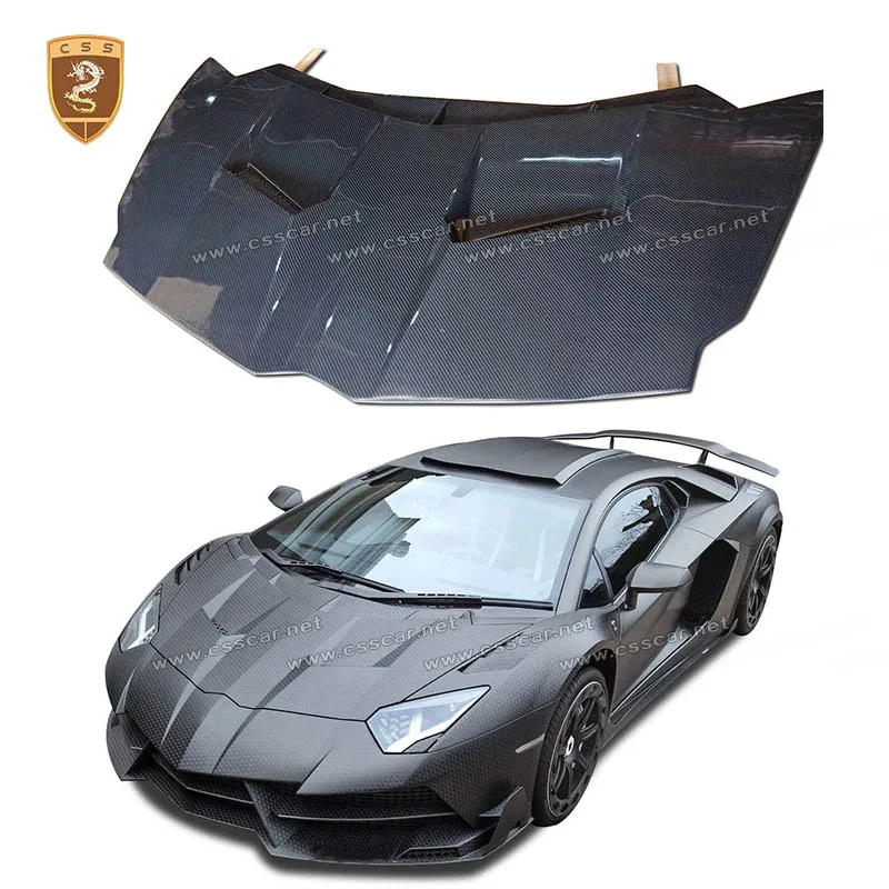 

MSY стиль сухой карбоновый капот двигателя для Lamborghini Aventador LP700 LP720 LP750, обвесы передней крышки автомобиля
