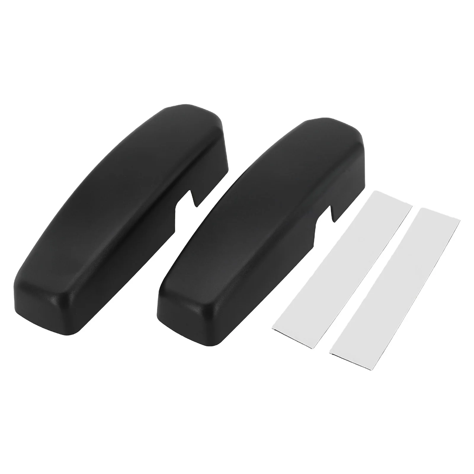 2pcs Car Covers For Windscreen-Bulkhead Support Bracket For Land Rover For Defender SVX ABS Matte Black Bracket Car Accessor