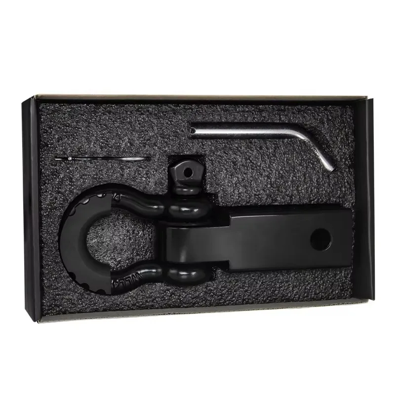 Auto Parts Recovery Class with Bow Hook Loop Tow Rod Off Road Receiver Hook