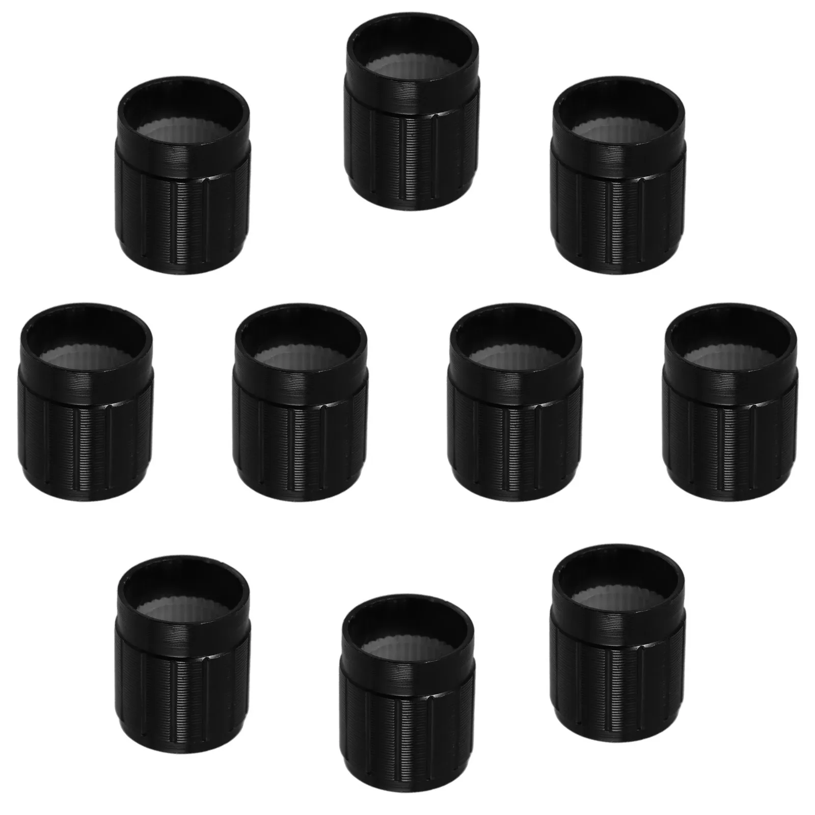 

10 Pcs Potentiometer Knob Electric Guitar Parts Knobs for Replacement Repair Bass Volume