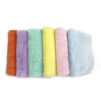 Plush Rabbit Fur Fabric 1