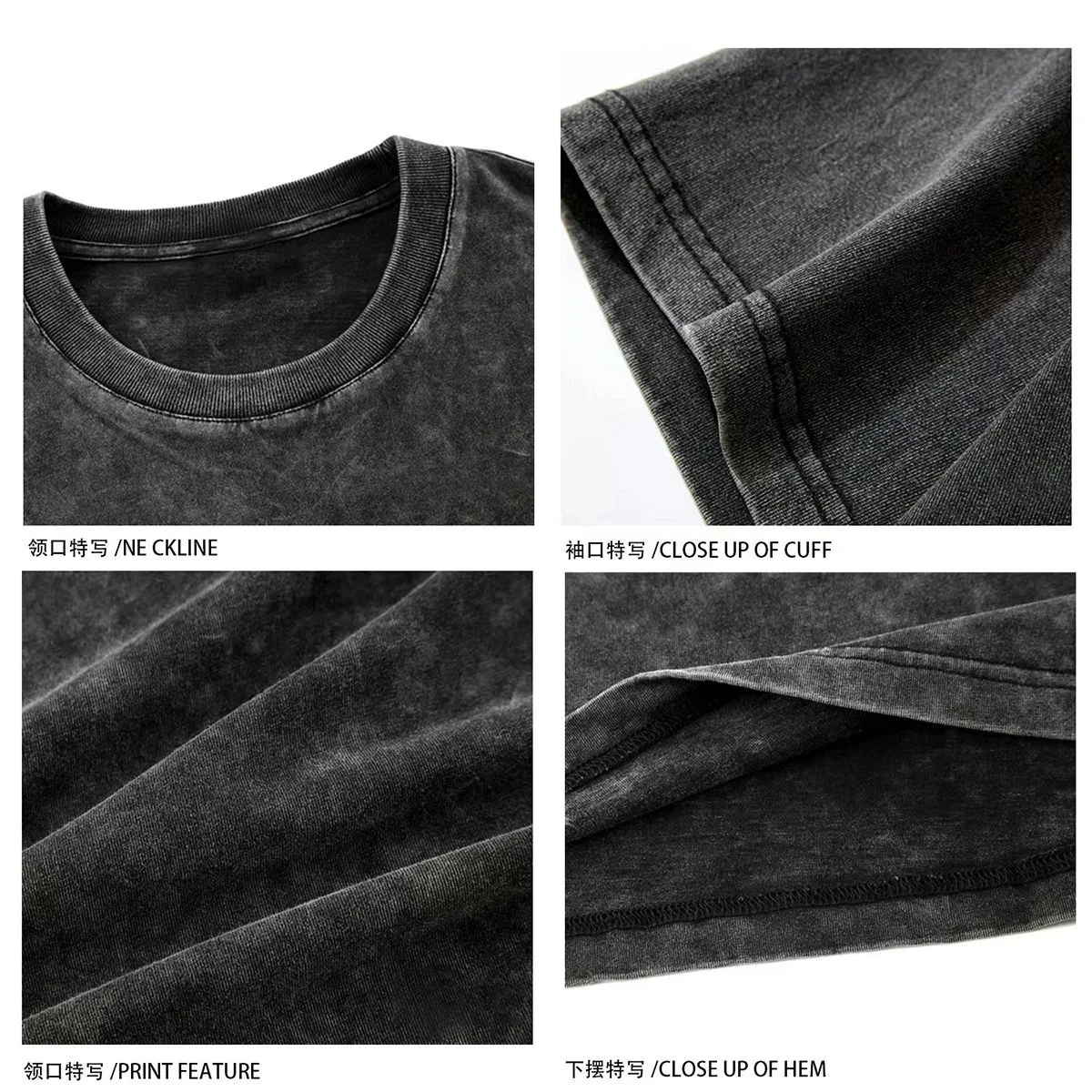 Retro Washed Ladies Casual Loose‑Fit Tee Arirang Distressed Fabric Print Neck Short Sleeve T‑Shirt Fan Gift Street Daily Tops