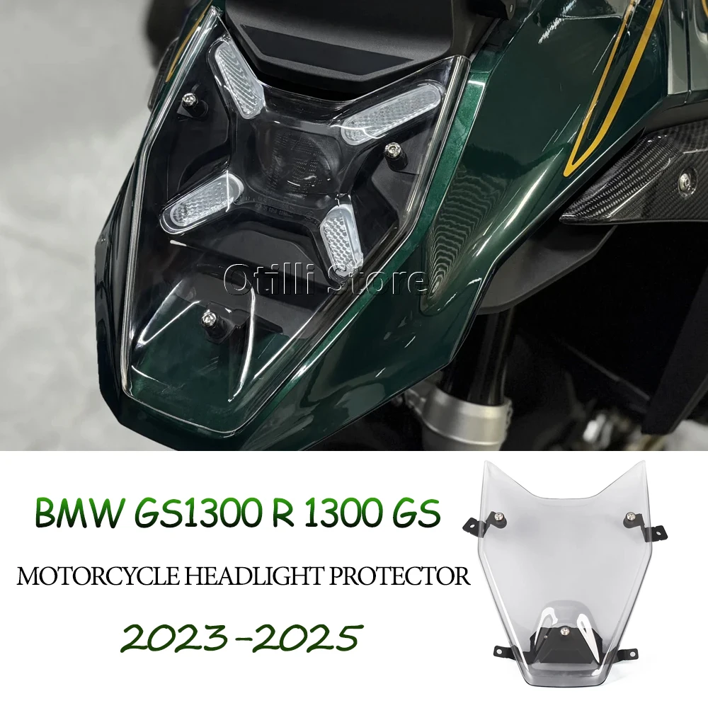 

NEW R1300GS Motorcycle Headlight Guard Protector Lens Cover For BMW GS1300 R 1300 GS R1300 GS 2023 2024 2025 Accessories
