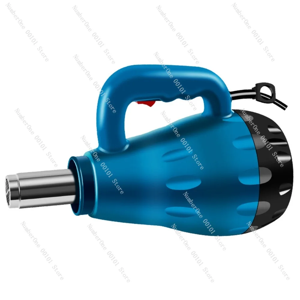 High-temperature industrial heat gun - powerful air blower for stone heating and drying