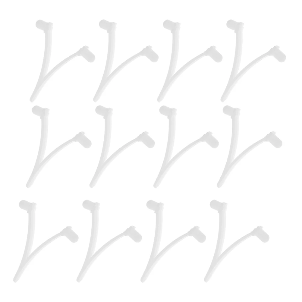 

20 Pcs Pool Pole Clip Plastic Parts Swimming Clips for Attachments Rod Handle Clamps